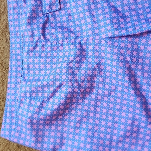 Jachs New York Swim Trunks Men's Size Large Pink Blue Lined Bathing Suit Shorts - Picture 12 of 15